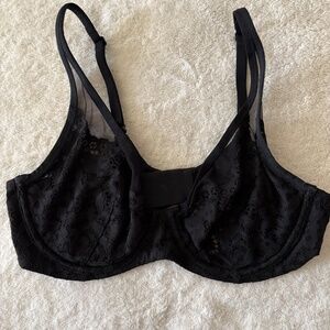 Victoria's Secret Body By Victoria Unlined Lace Demi Bra 36C